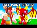 TRADING 100 PAINT SEALERS in NEW Adopt Me Update!