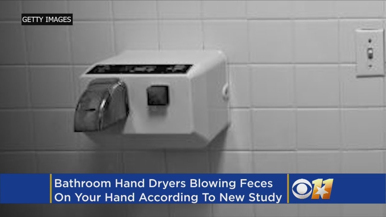 Bathroom Hand Dryers Spray Feces Particles On Your Hands, Study Says