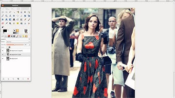 GIMP basic retro color mode fade part2 GIMP ubuntu