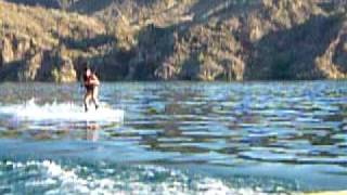 My Mom...WAKE BOARDING