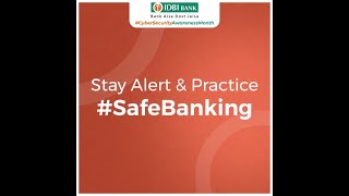IDBI Bank | Cyber Security Awareness Month | Never Download Unverified Apps screenshot 3