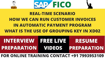 REAL-TIME SCENARIOHOW WE CAN RUN CUSTOMER INVOICES IN AUTOMATIC PAYMENT PROGRAM, SAP FICO S4 HANA