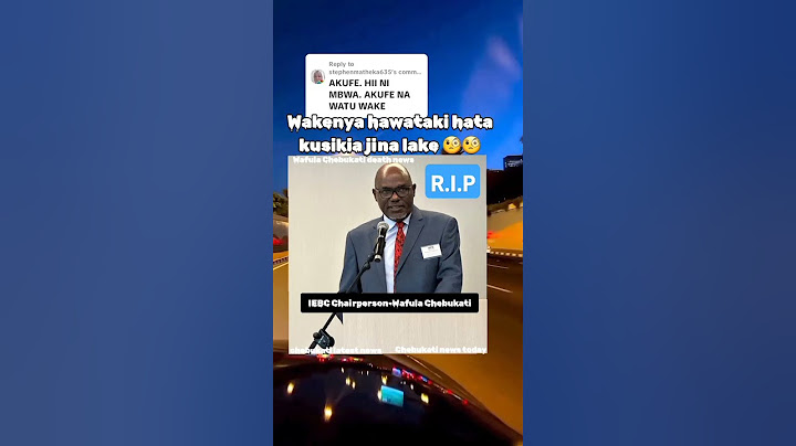 R.I .P Former IEBC chairman, Wafula Chebukati. #shorts #viralvideo #RIP #wafulachebukati #chebukati