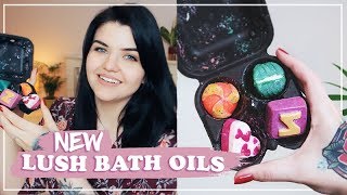 NEW LUSH BATH OILS 