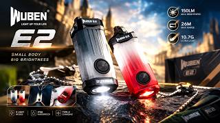 Đèn Pin WUBEN E2 Black & Red screenshot 3