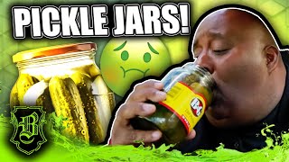 Dill Pickle Madness: Chugging Two Big Jars!