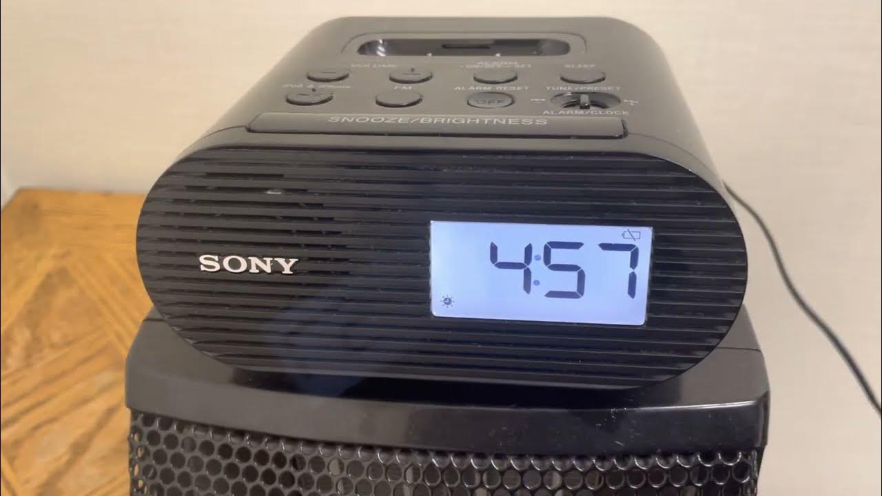 HOW TO SET THE TIME IN FM RADIO/CLOCK SONY MODEL ICFC05ip LEE RHEY