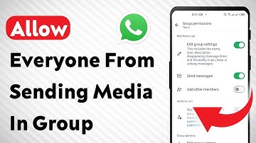 How To Allow Everyone to Sending Messages In WhatsApp Group (Updated)