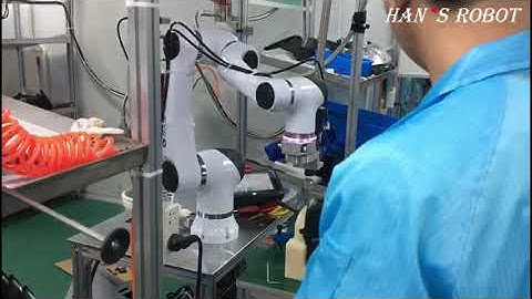 Application Story of Han’s Collaborative Robot | Car Lamp Gluing