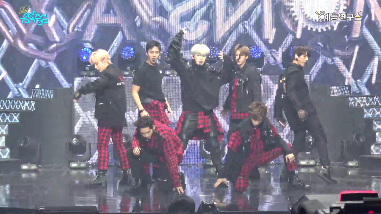 [예능연구소] 몬스타엑스 파이터 @쇼!음악중심_20161224 Fighter MONSTA X in 4K