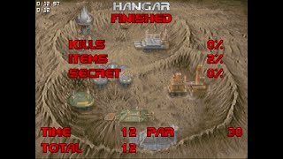 Beating the Doom 1 Par Times on Hurt Me Plenty: E1M1 (Hangar)