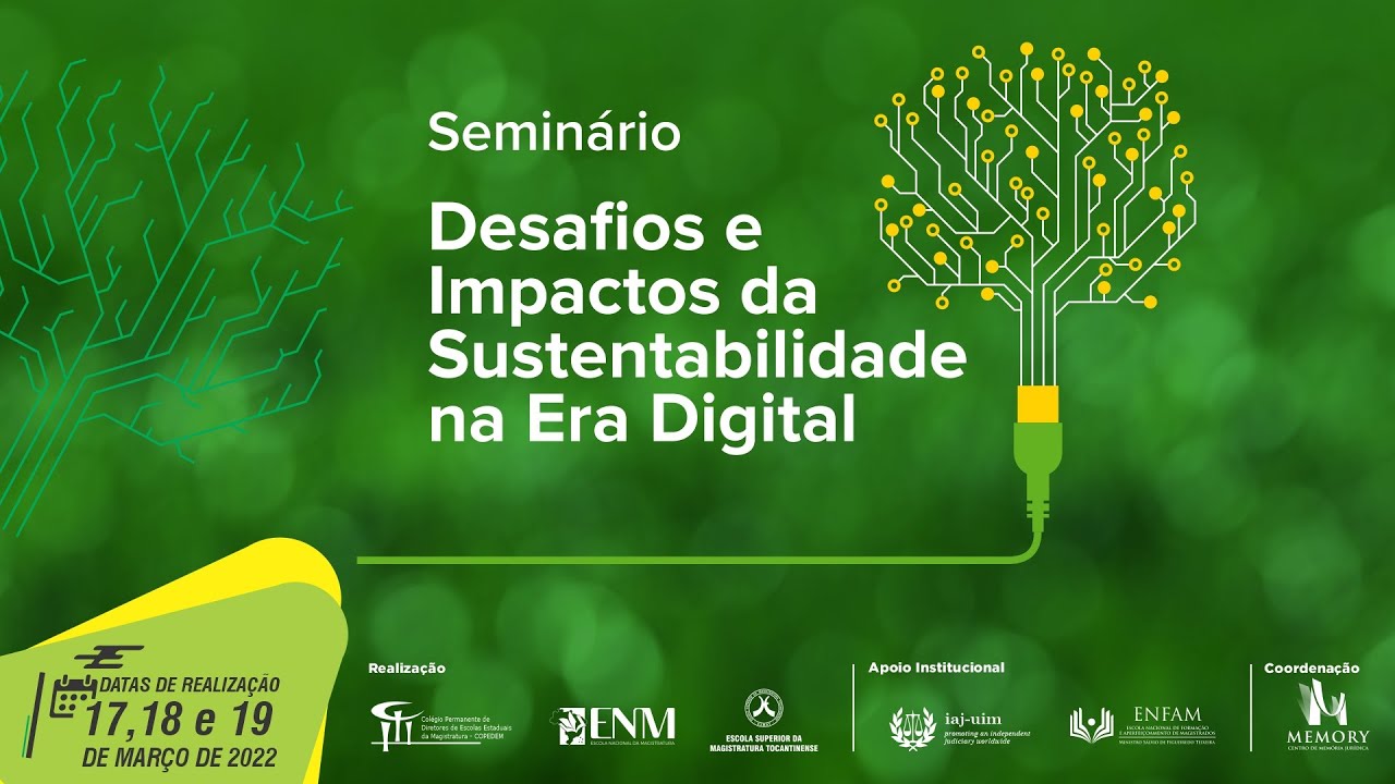 Desafios e Impactos da Sustentabilidade na Era Digital - YouTube