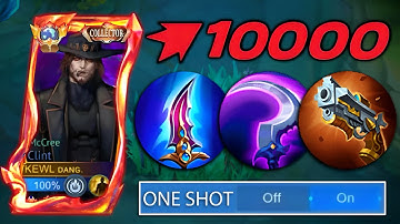 FINALLY!! TRY THIS NEW CLINT 1 HIT BUILD 2025!! ( insane damage💀 ) - MLBB