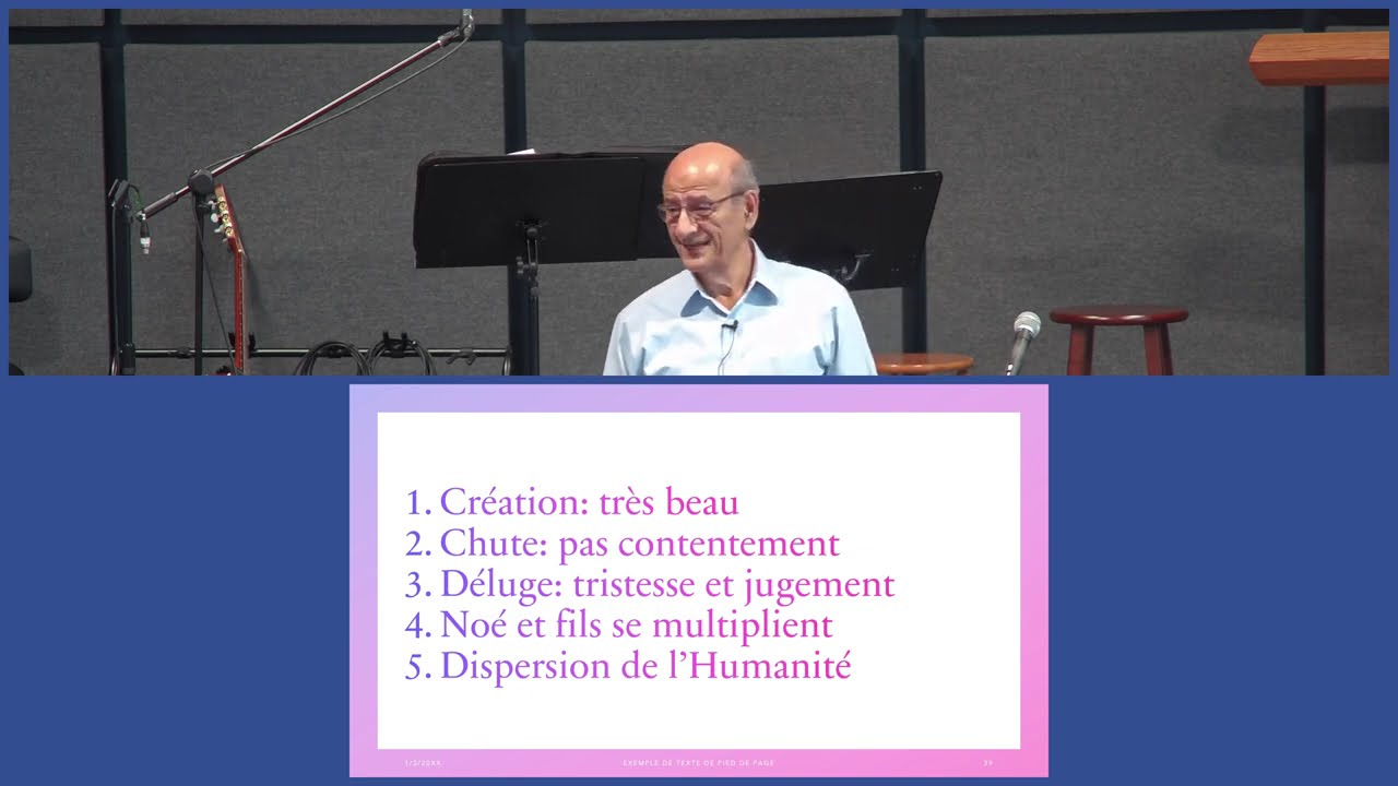 Église Oasis Deux-Montagnes - 11 janvier 2026 - Père du peuple de la foi