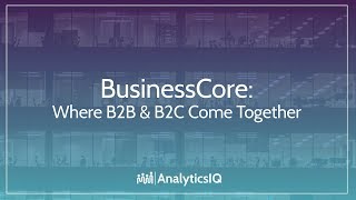 Making Business Data \& B2B Marketing Personal with BusinessCore