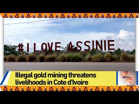 Illegal gold mining threatens livelihoods in Cote d'Ivoire