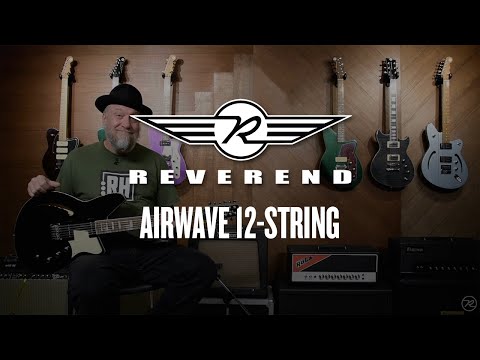 Reverend Airwave 12 String Deep Sea Blue