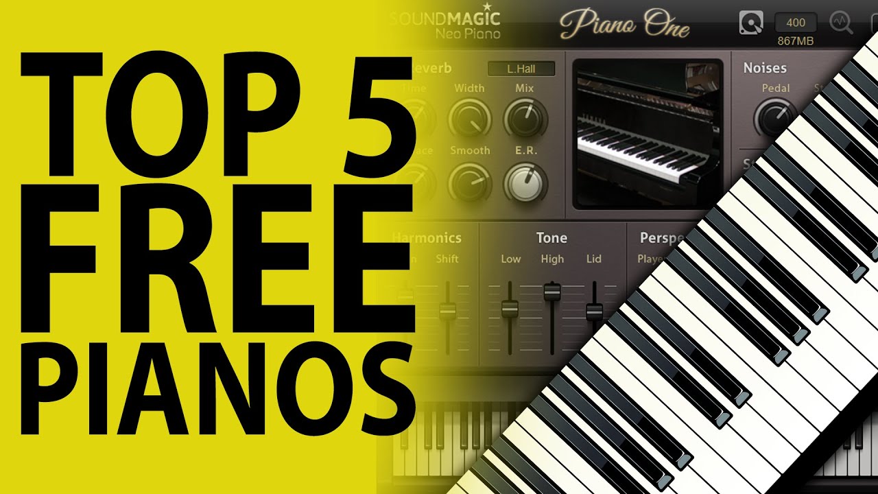 Top 5 Free Piano Vst Instrument Plugins Youtube