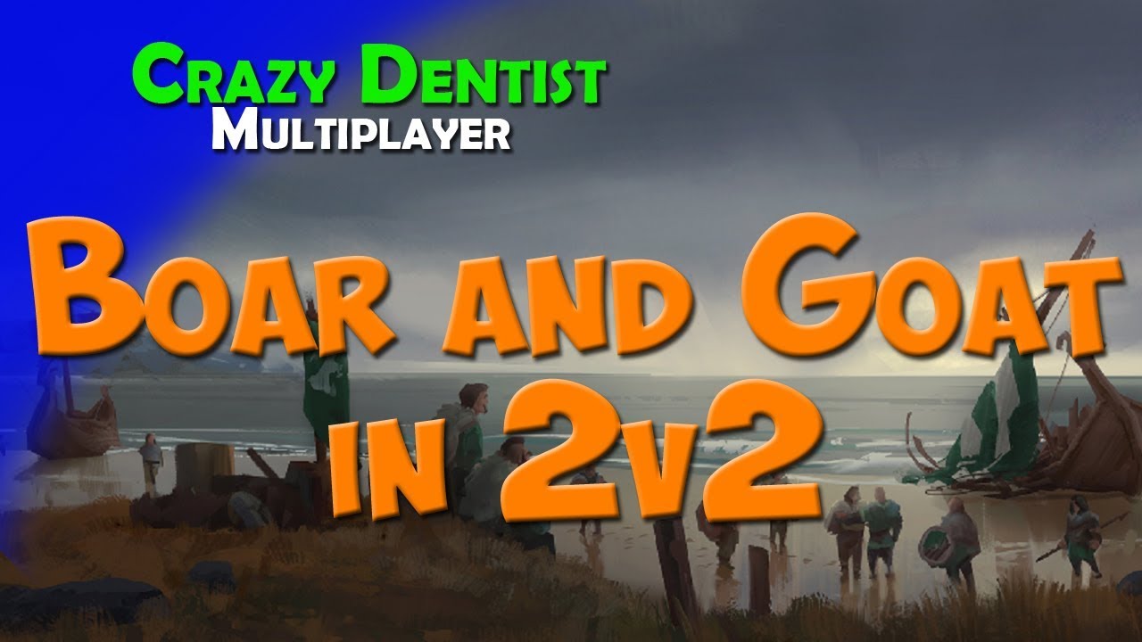 Northgard Boar and Goat clan in 2v2