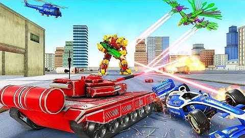Tank Robot Game 2020: Eagle Robot Car Game 3D Simulator| Android/IOS Gameplay