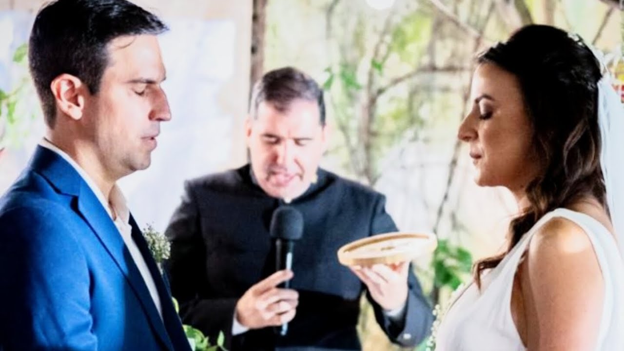 Celebração Matrimonial - Bênção das Alianças - Celebrante Allan Vilches ...