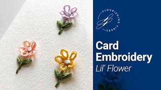 FLOWER PAPER EMBROIDERY