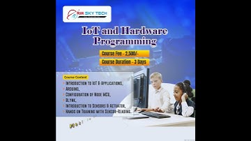 IOT Hardware Programming Course  || RM Sky Tech