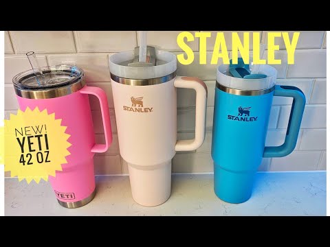 Stanley 40 oz vs Yeti 42 oz Tumbler with Handle Comparison I Love the  Stanley! 