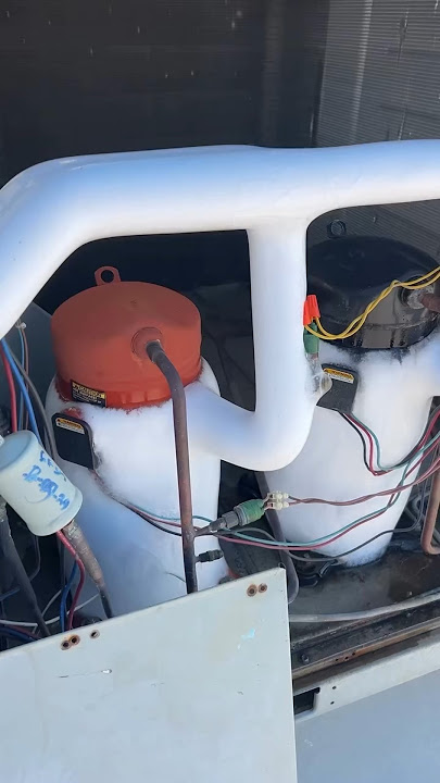 TRANE AC Package Unit Iced Over | Frozen Compressor & Evaporator