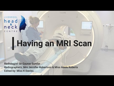 Having an MRI scan video thumbnail image