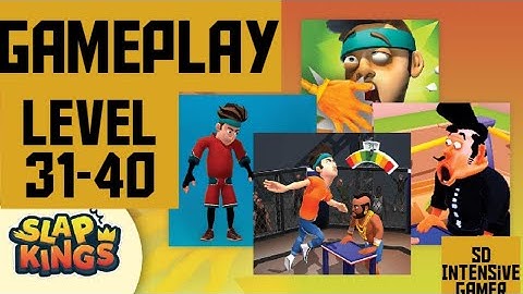 Slap Kings - Gameplay Full Walkthrough Part -4 (Level 31-40)