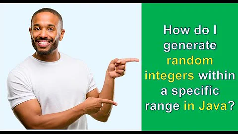 How do I generate random integers within a specific range in Java?