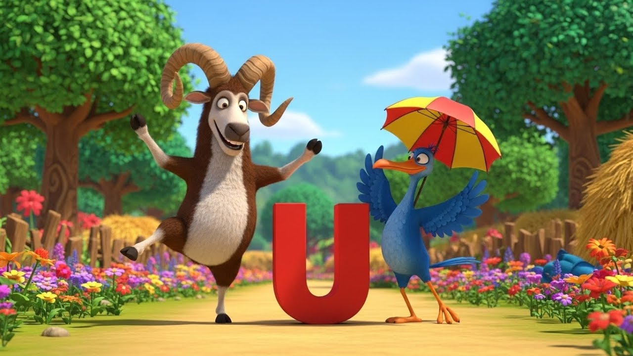 ABC Animals Parade for Kids | Fun Baby Songs, Nursery Rhymes & Toddler Sing-Along 🐶🦁🎶