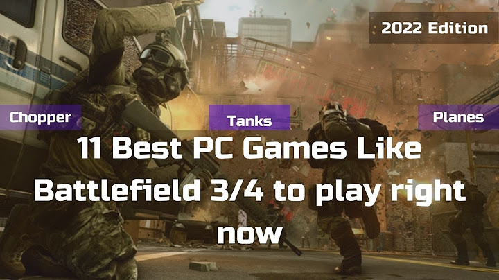 Top offline game fps similar battlefield for low pc năm 2024