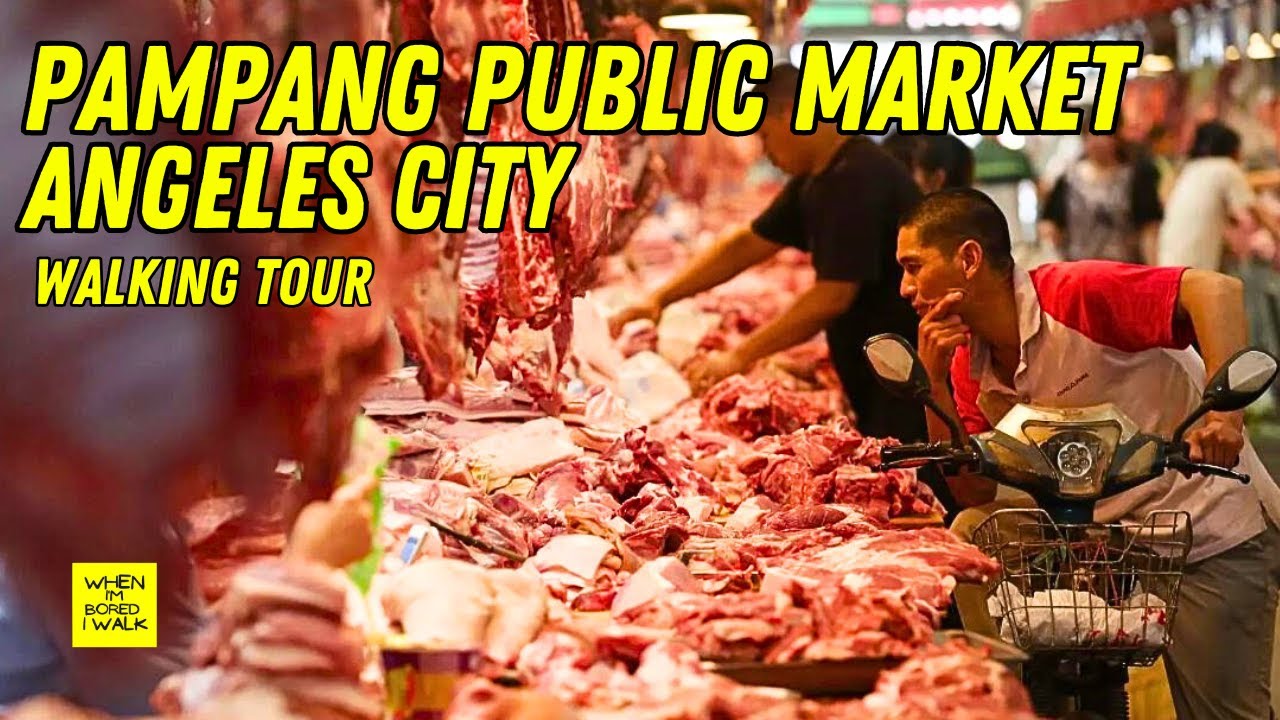 THE LARGEST MARKET IN PAMPANGA | WHEN IM BORED I WALK