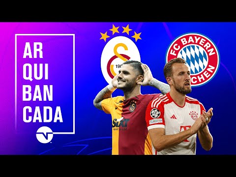 GALATASARAY X BAYERN DE MUNIQUE (PRÉ-JOGO E NARRAÇÃO AO VIVO) | CHAMPIONS LEAGUE 23/24