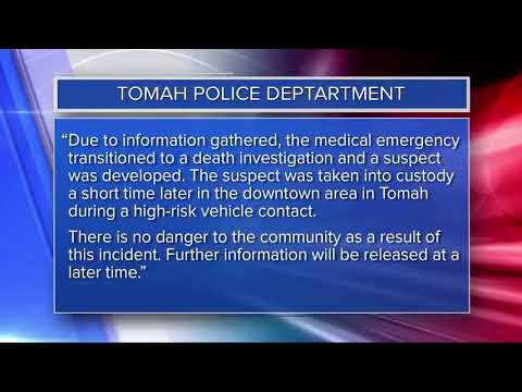 newspaper mockup Tomah police are investigating a medical call turned suspicious death