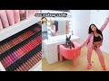 Organizing my makeup room  unboxing impressions vanity  vlogmas day 21