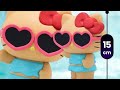 TokyoCatch Online Crane Game - Hello Kitty - Large SOFVIMATES Figure (Blue Summer Ver.)