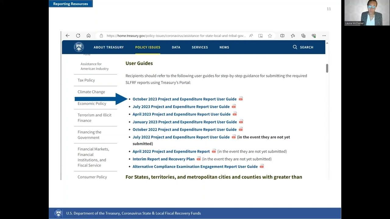 SLFRF Reporting Troubleshooting Explainer Video YouTube