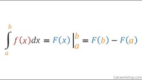 Fundamental Theorem of Calculus, Part 2 (5.4a)
