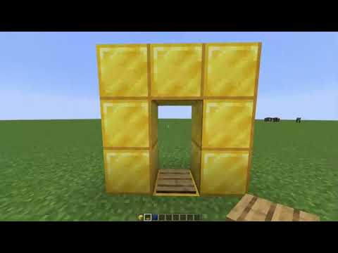 Minecraft: Crear un portal sin MODS