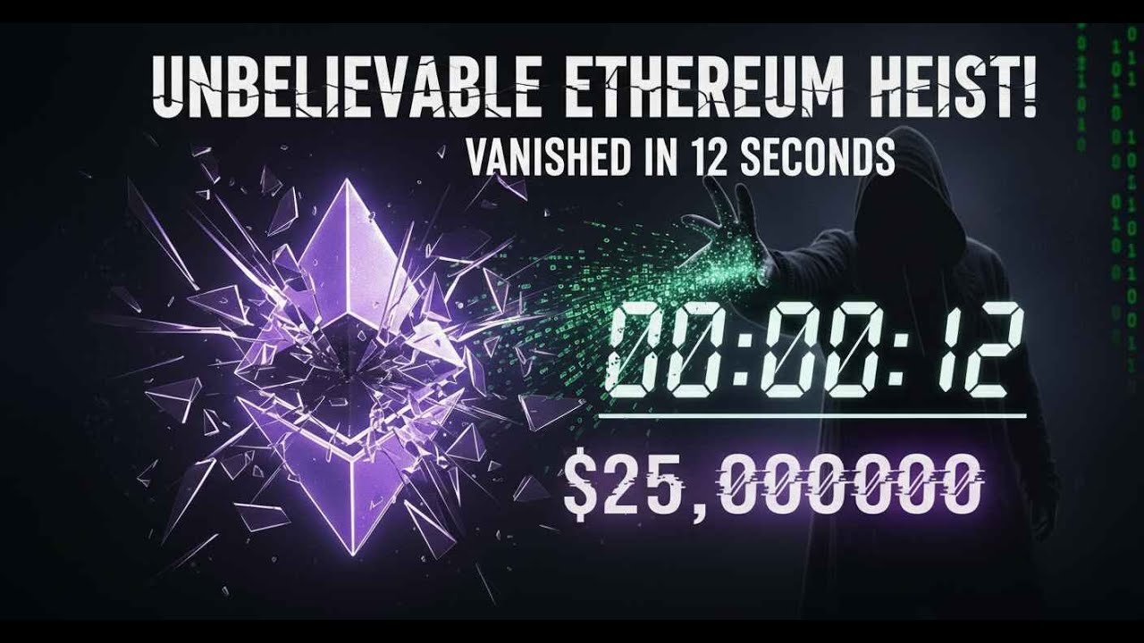 The $25 Million Ethereum Heist That Took Just 12 Seconds