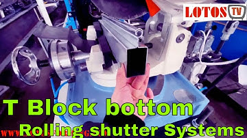 ▶ Rolling shutter door bottom plate roll forming machine | Metal rolling shutter door bottom plate ◀