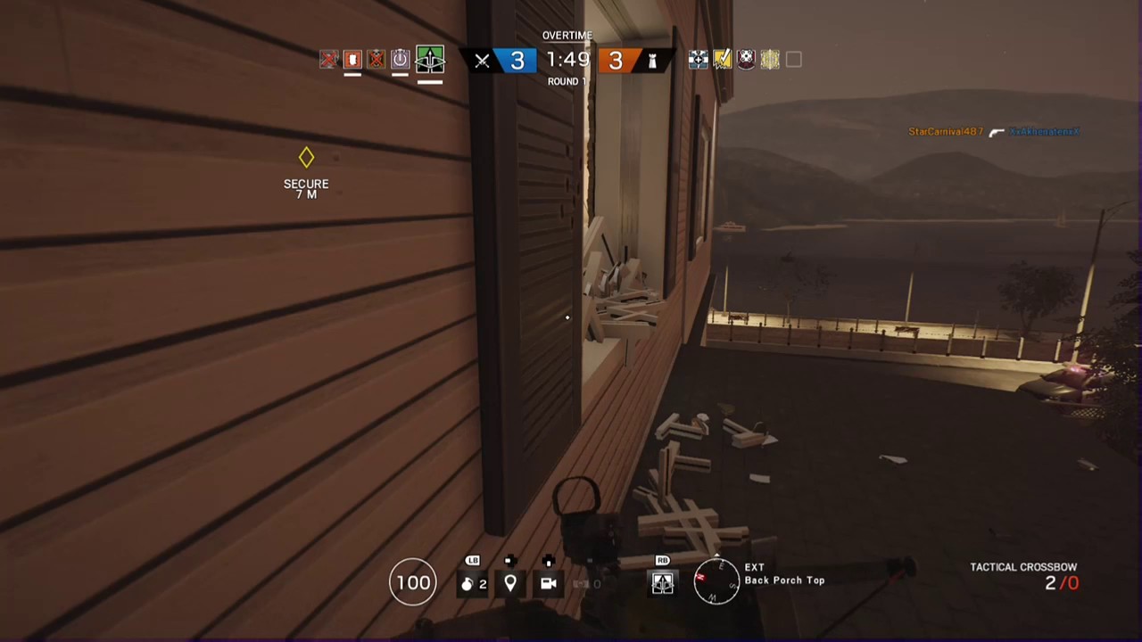 Tom Clancy's Rainbow Six Siege Funny moments and lucky moment - YouTube