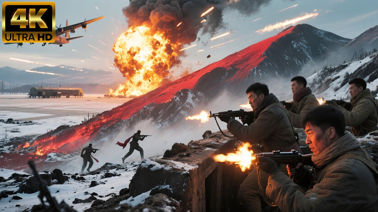 【2025最新戰爭大片】志願軍兩百殘兵奉命死守，不料轉身直搗黃龍端掉美軍機場！| 戰火功夫堂Action Theater