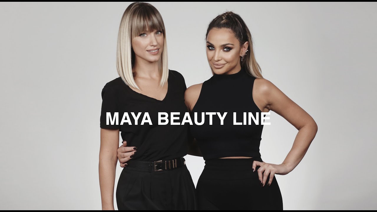 MAYA BEAUTY LINE: Ovakvu Mayu niste videli // Maya Berović & Ena Jović