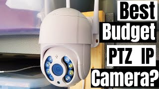 iCSEE OUTDOOR 3MP PTZ 1080p WIRELESS CAMERA - REVIEW & UNBOXING! BEST BUDGET PTZ?