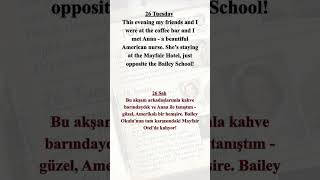 TOM'S DIARY (Reader at Work 1 - 34) English Reading and Listening Practice #yds