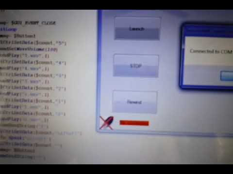 Water rocket launch control panel